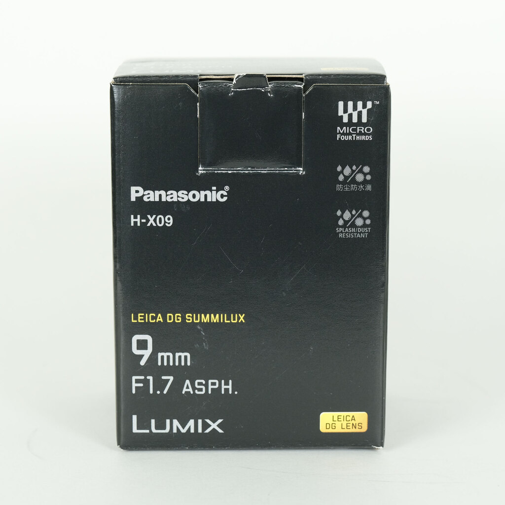 Panasonic LEICA DG SUMMILUX 9mm / F1.7 ASPH.