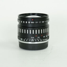 銘匠光学 TTArtisan 35mm F0.95 C (フジフイルムX用) ブラック×シルバー