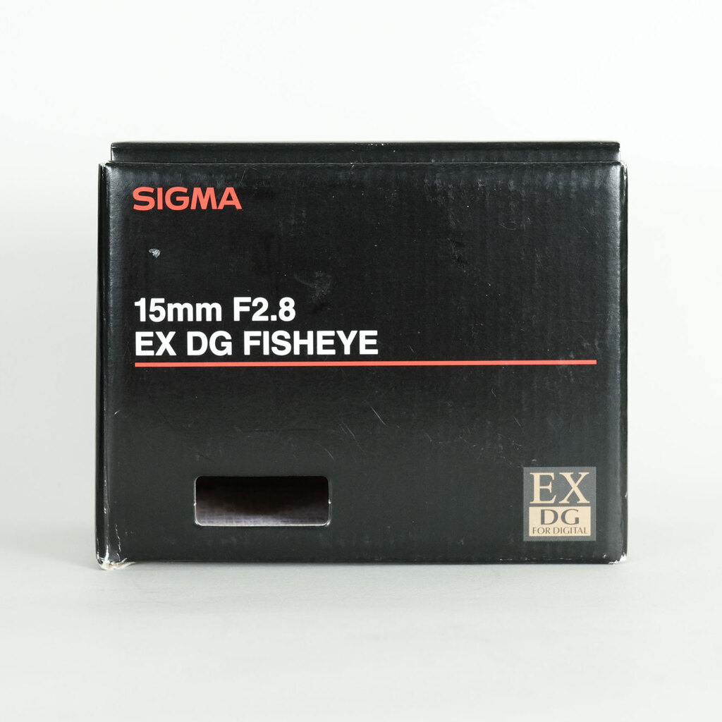 SIGMA 15mm F2.8EX DG DIAGONAL FISHEYE (ニコンF用)