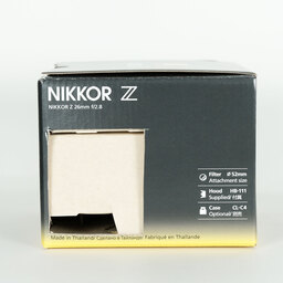 Nikon NIKKOR Z 26mm f/2.8