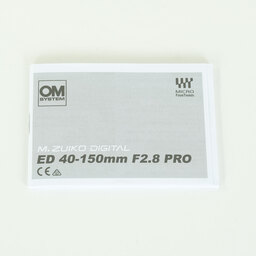 OM SYSTEM M.ZUIKO DIGITAL ED 40-150mm F2.8 PRO    ※OM SYSTEMロゴモデル