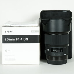 SIGMA 20mm F1.4 DG HSM｜Art [キヤノン用]