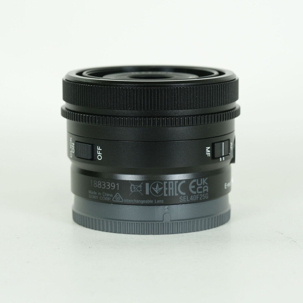 SONY FE 40mm F2.5 G SEL40F25G