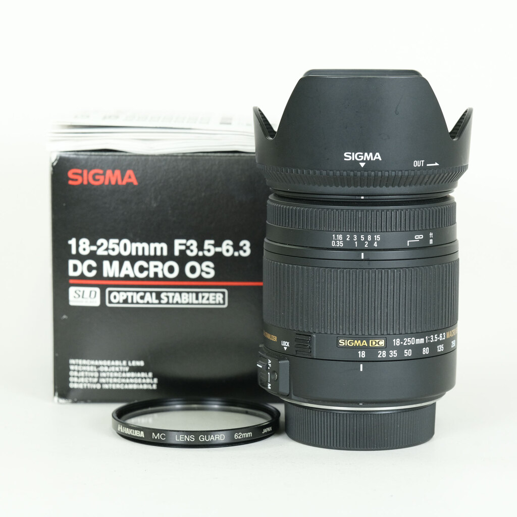 SIGMA 18-250mm F3.5-6.3 DC MACRO OS HSM (ニコンF用)