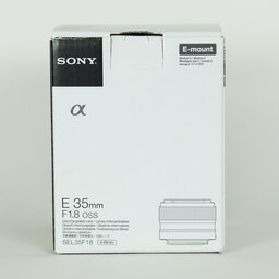SONY E 35mm F1.8 OSS SEL35F18