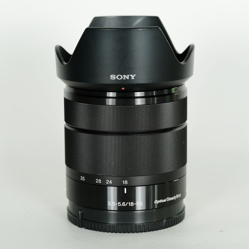 SONY E 18-55mm F3.5-5.6 OSS SEL1855 ブラック