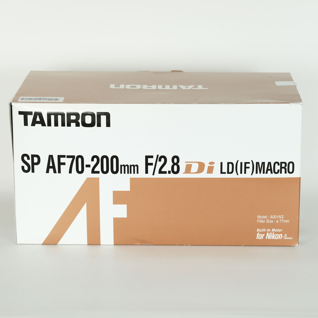 TAMRON SP 70-200mm F/2.8 Di LD MACRO (Model A001N II) [ニコンF用]
