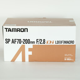 TAMRON SP 70-200mm F/2.8 Di LD MACRO (Model A001N II) [ニコンF用]