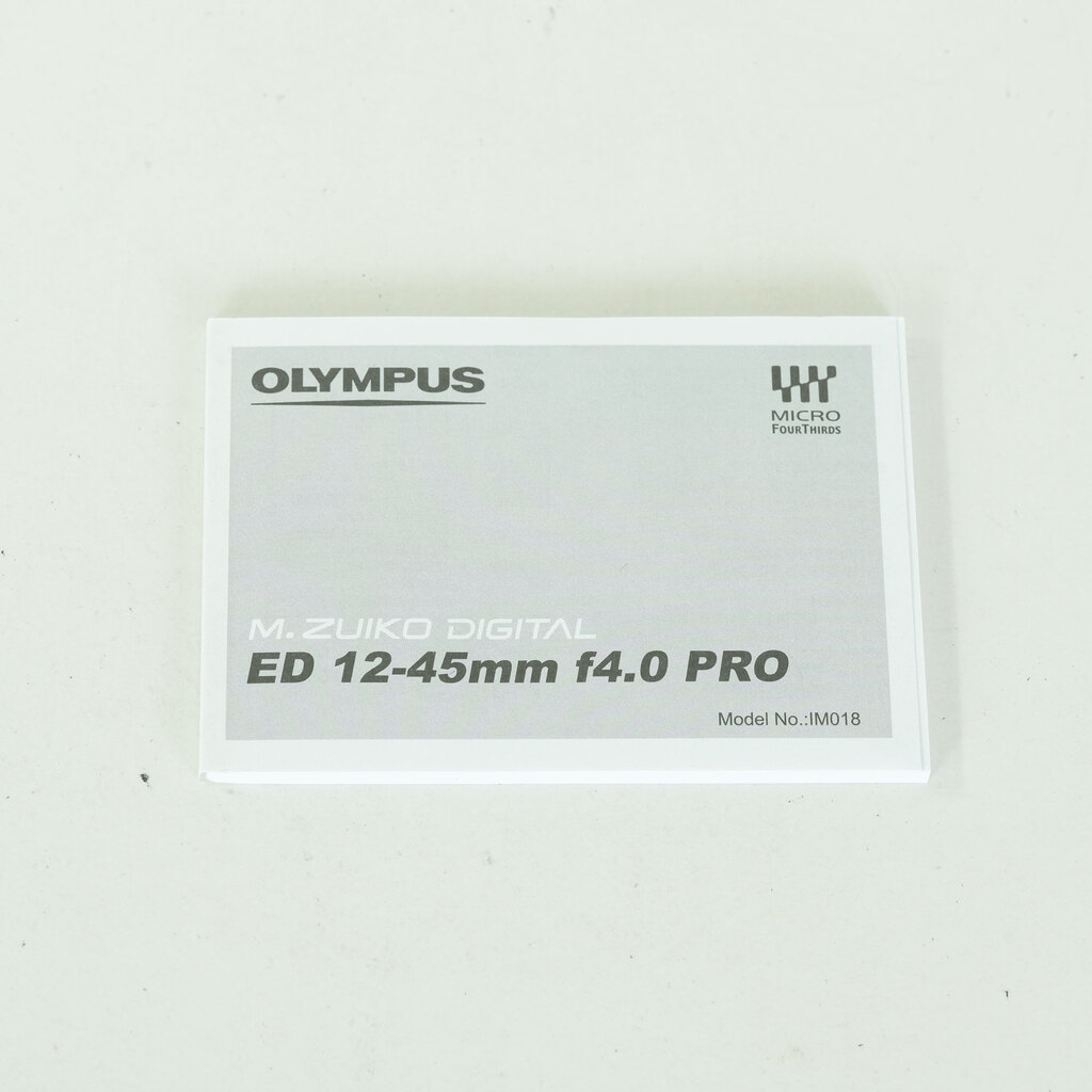 OLYMPUS M.ZUIKO DIGITAL ED 12‑45mm F4.0 PRO