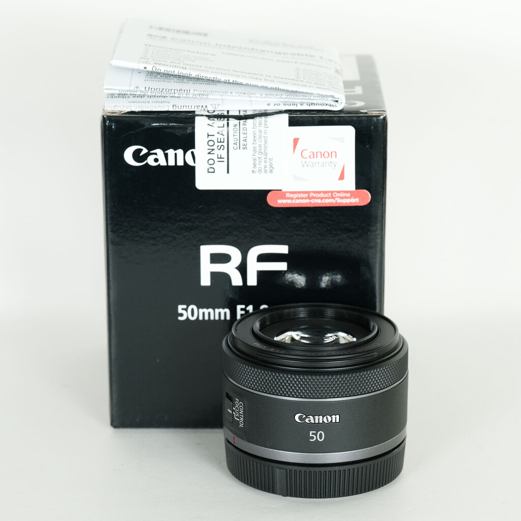 Canon RF50mm F1.8 STM