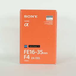 SONY Vario-Tessar T* FE 16-35mm F4 ZA OSS SEL1635Z