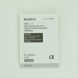 SONY FE 50mm F1.8 SEL50F18F SONY FE 50mm F1.8 SEL50F18F