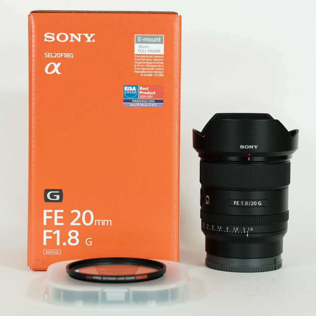 SONY FE 20mm F1.8 G SEL20F18G