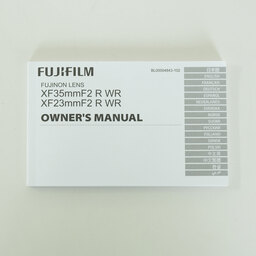FUJIFILM XF23mmF2 R WR