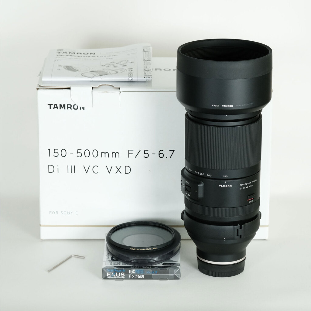 TAMRON 150-500mm F/5-6.7 Di III VC VXD（Model A057）[ソニーE用]