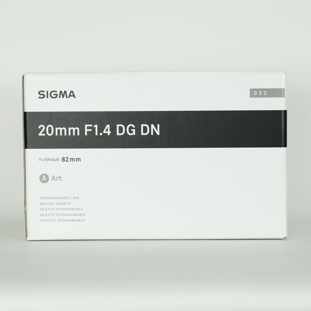 SIGMA 20mm F1.4 DG DN | Art [ソニーE用]