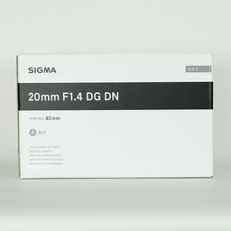 SIGMA 20mm F1.4 DG DN | Art [ソニーE用]