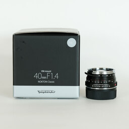 Voigtlander NOKTON Classic 40mm F1.4 MC VM [ライカM用]