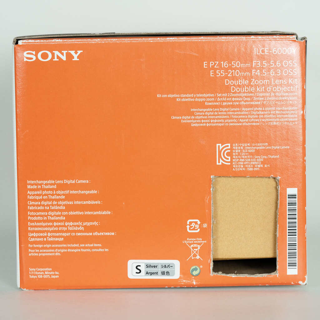 SONY α6000（ILCE-6000）