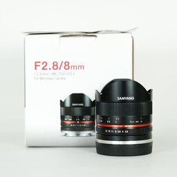 SAMYANG 8mm F2.8 UMC Fish-eye II (ソニーE用） ブラック