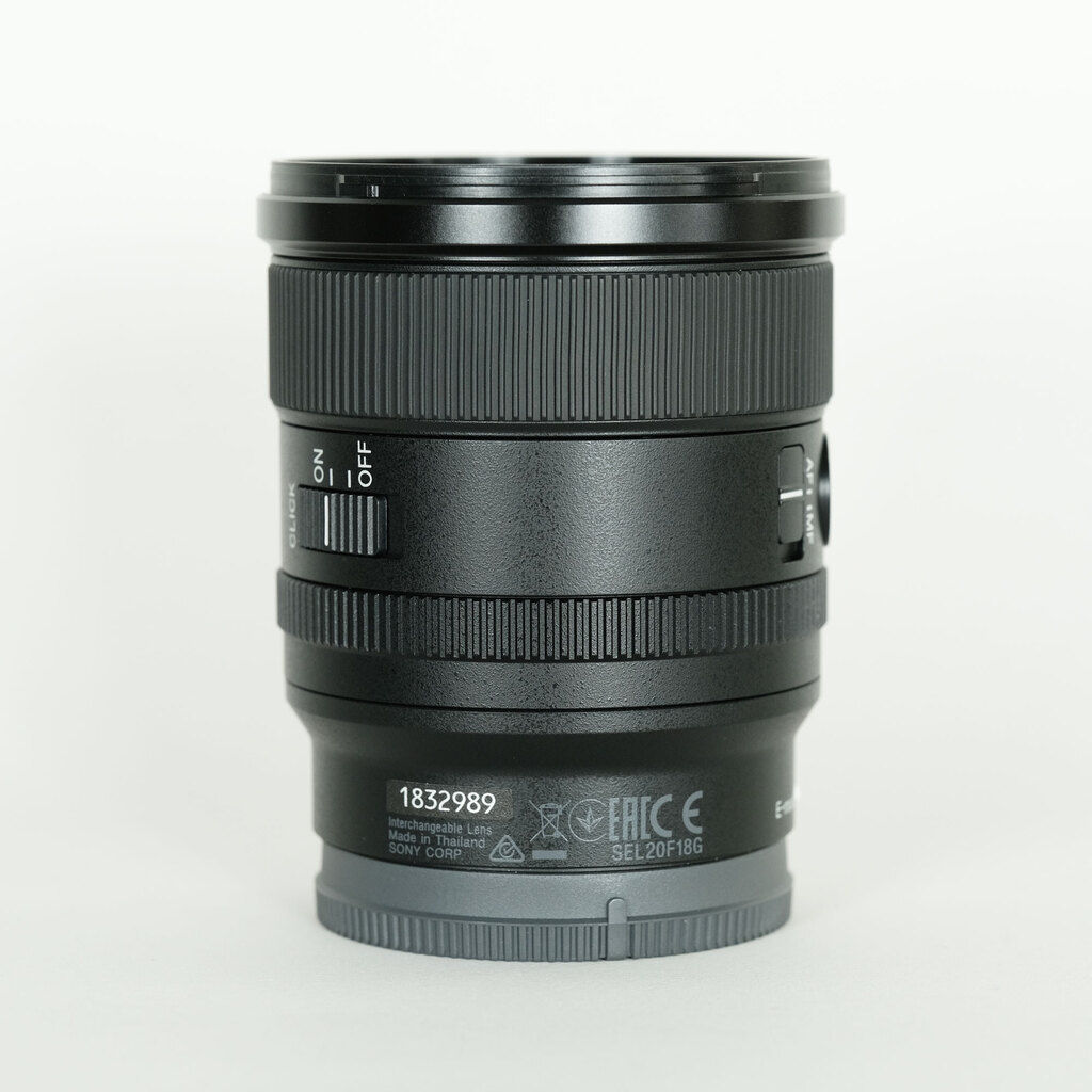 SONY FE 20mm F1.8 G SEL20F18G