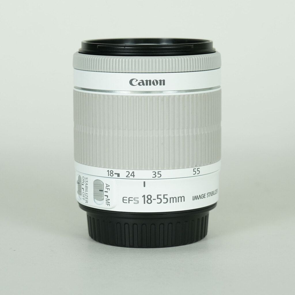 Canon EF-S18-55mm F3.5-5.6 IS STM ホワイト