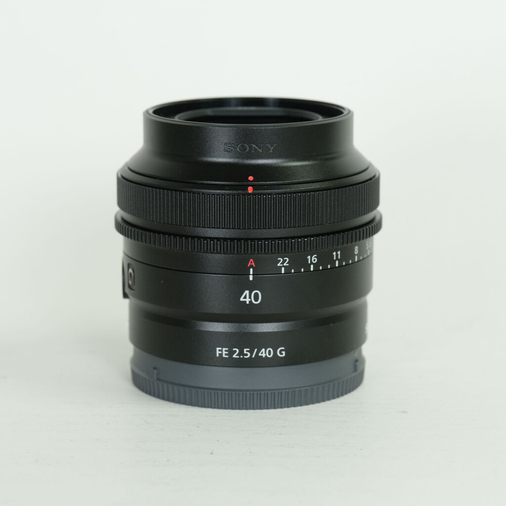 SONY FE 40mm F2.5 G SEL40F25G