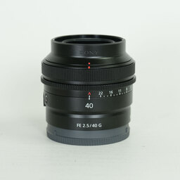 SONY FE 40mm F2.5 G SEL40F25G