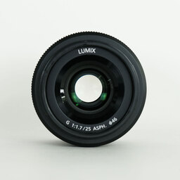 Panasonic LUMIX G 25mm F1.7 ASPH. Panasonic LUMIX G 25mm F1.7 ASPH.