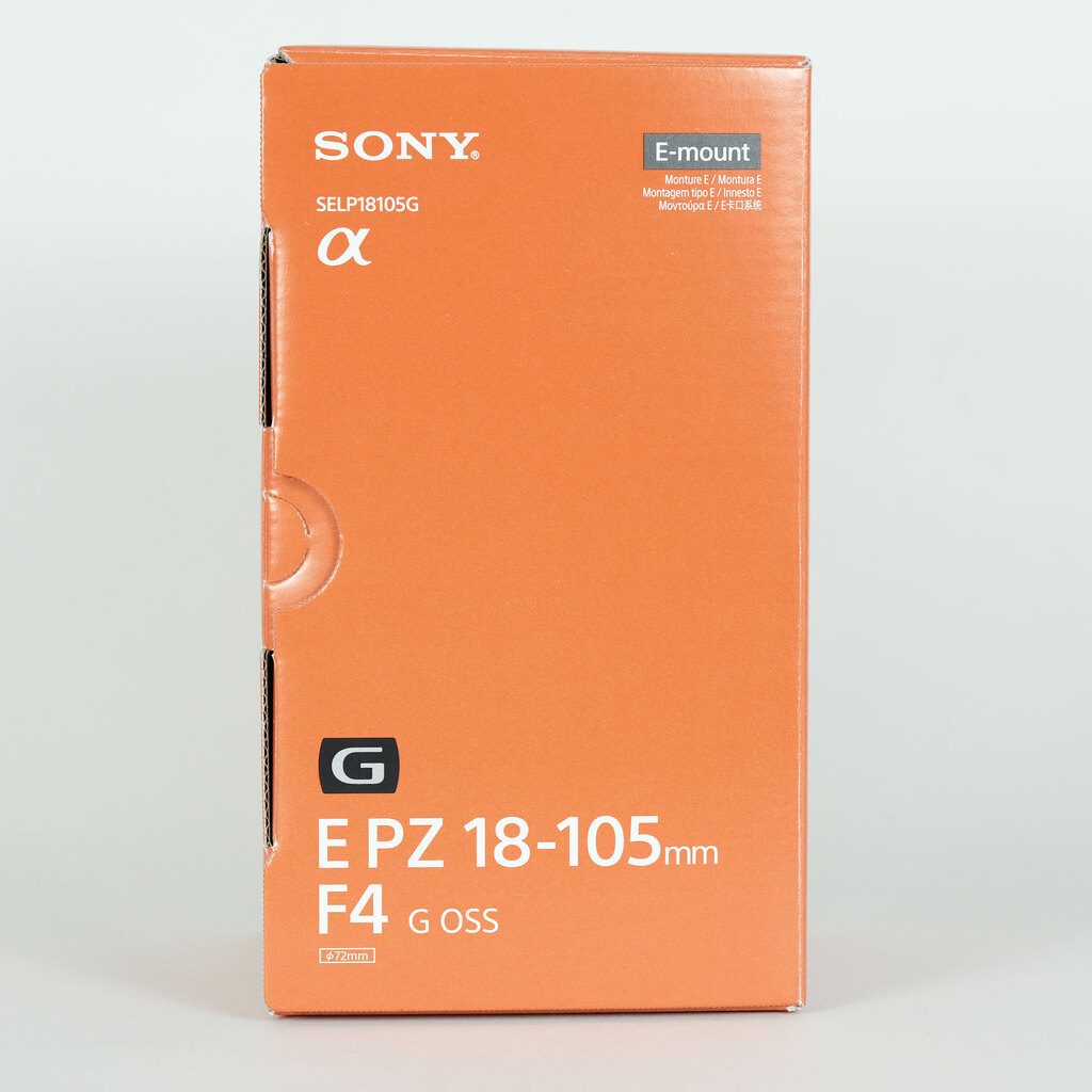 SONY E PZ 18-105mm F4 G OSS SELP18105G