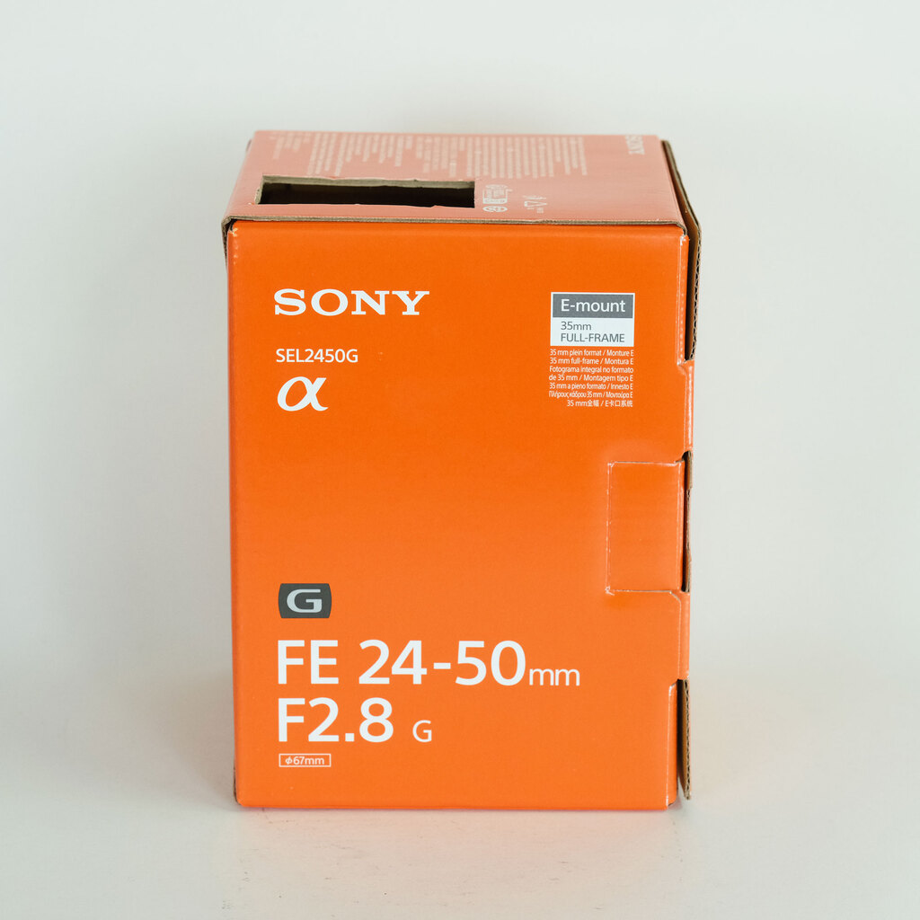 SONY FE 24-50mm F2.8 G SEL2450G