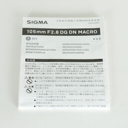 SIGMA 105mm F2.8 DG DN Macro｜Art [ライカL用]