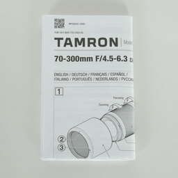 TAMRON 70-300mm F/4.5-6.3 Di III RXD (Model A047) [ソニーE用]