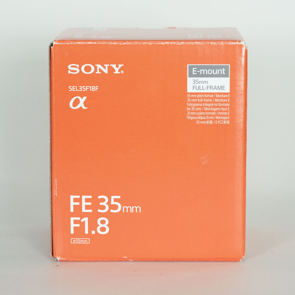 SONY FE 35mm F1.8 SEL35F18F