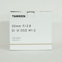 TAMRON 20mm F/2.8 Di III OSD M1:2 (Model F050) [ソニーE用]