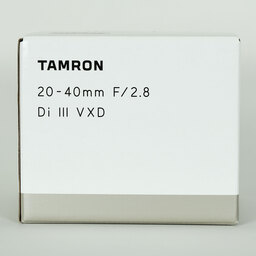 TAMRON 20-40mm F/2.8 Di III VXD(Model A062) [ソニーE用]