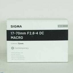 SIGMA 17-70mm F2.8-4 DC MACRO OS HSM | Contemporary [キヤノンEF用]