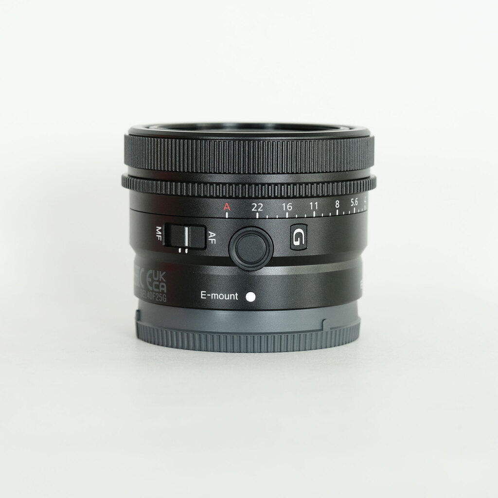 SONY FE 40mm F2.5 G SEL40F25G