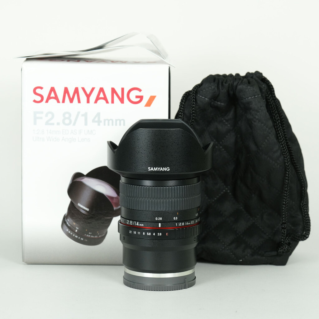 SAMYANG 14mm F2.8 Aspherical IF(ソニーE用) SAMYANG 14mm F2.8 Aspherical IF(ソニーE用)