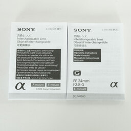 SONY FE 24mm F2.8 G SEL24F28G