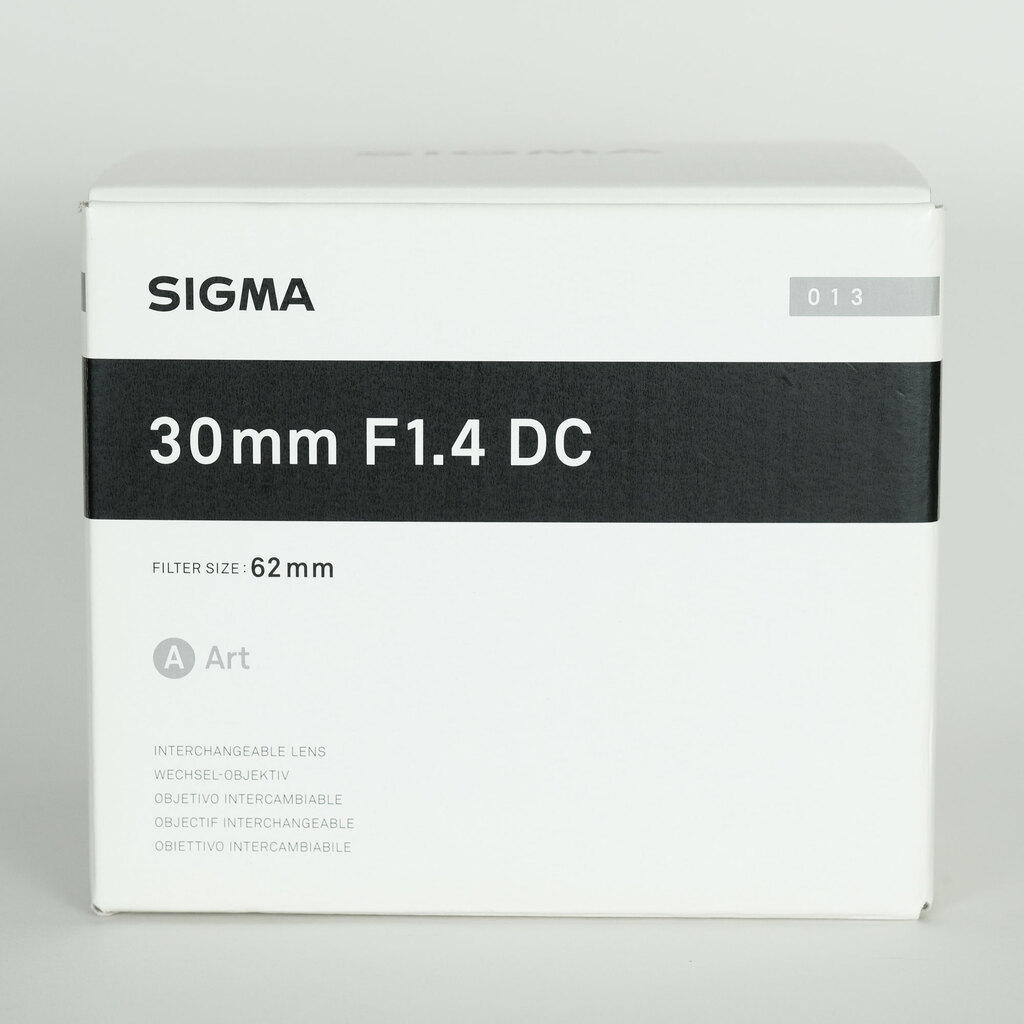SIGMA 30mm F1.4 DC HSM | Art [キヤノン用]