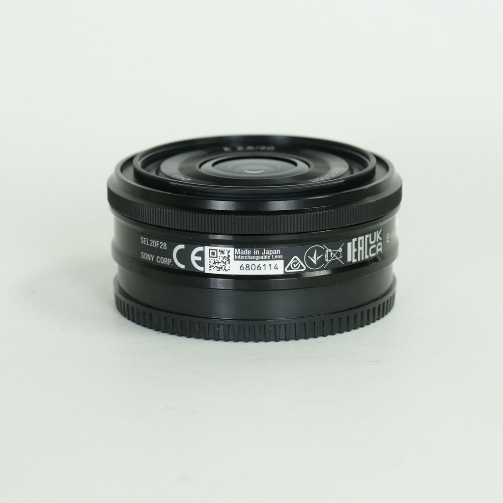 SONY E 20mm F2.8 SEL20F28