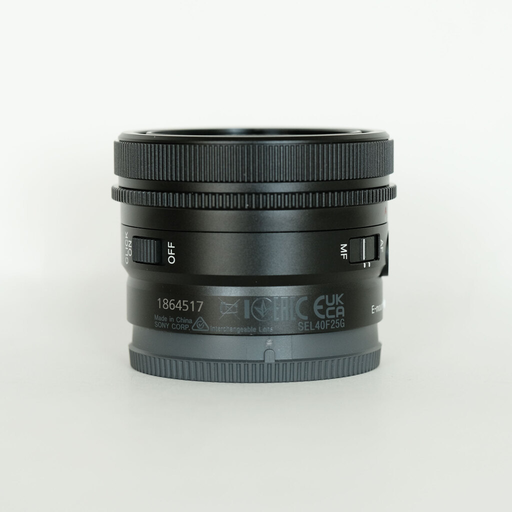 SONY FE 40mm F2.5 G SEL40F25G