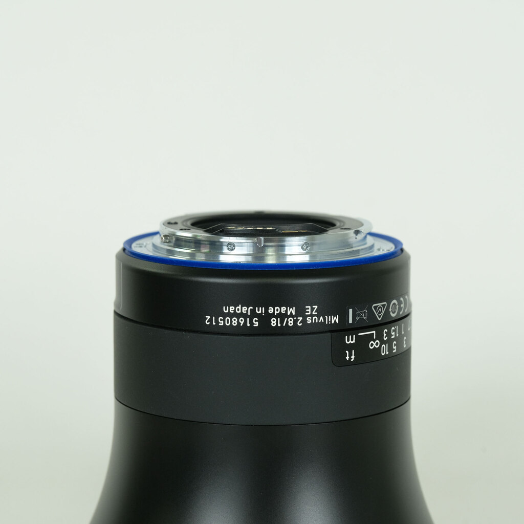 Carl Zeiss Milvus 2.8/18 ZE Carl Zeiss Milvus 2.8/18 ZE