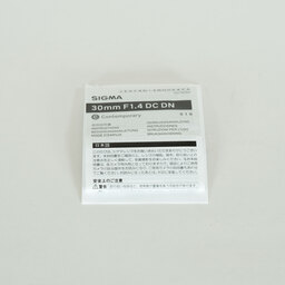 SIGMA 30mm F1.4 DC DN｜Contemporary [ソニーE用]