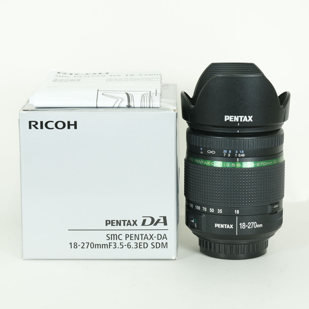 PENTAX smc PENTAX-DA 18-270mmF3.5-6.3ED SDM PENTAX smc PENTAX-DA 18-270mmF3.5-6.3ED SDM
