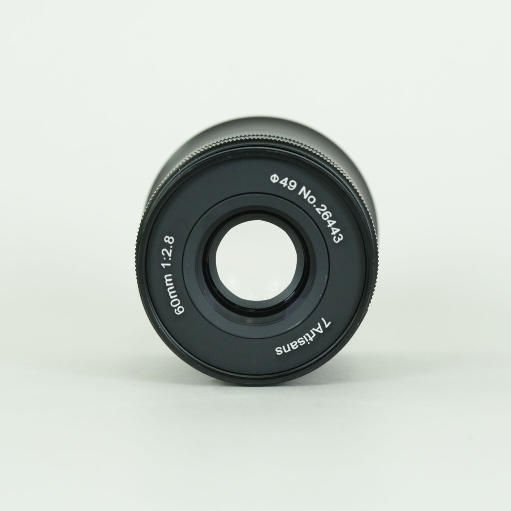 七工匠 7artisans 60mm F2.8 Macro (フジフイルムX用)