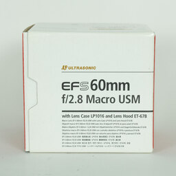 Canon EF-S60mm F2.8 マクロ USM