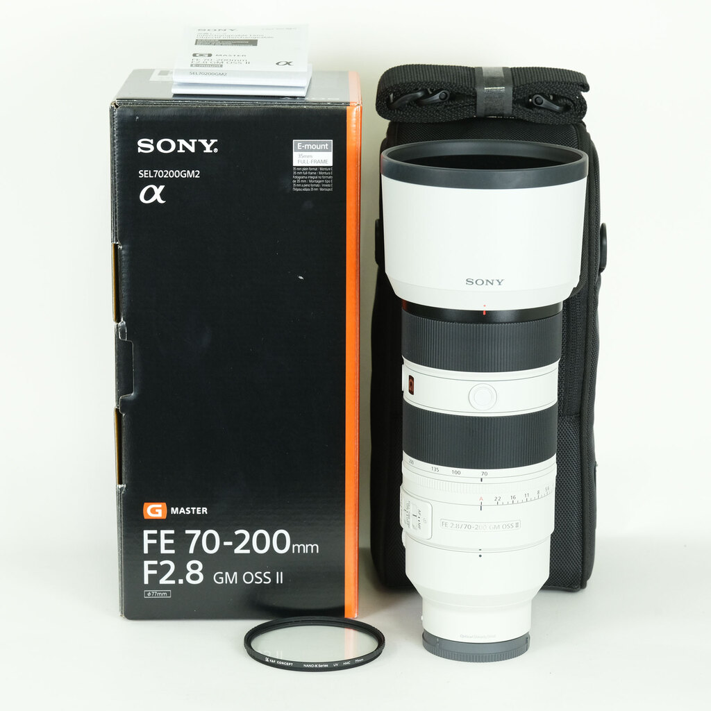 SONY FE 70-200mm F2.8 GM OSS II SEL70200GM2 SONY FE 70-200mm F2.8 GM OSS II SEL70200GM2
