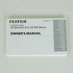 FUJIFUILM XF30mmF2.8 R LM WR Macro